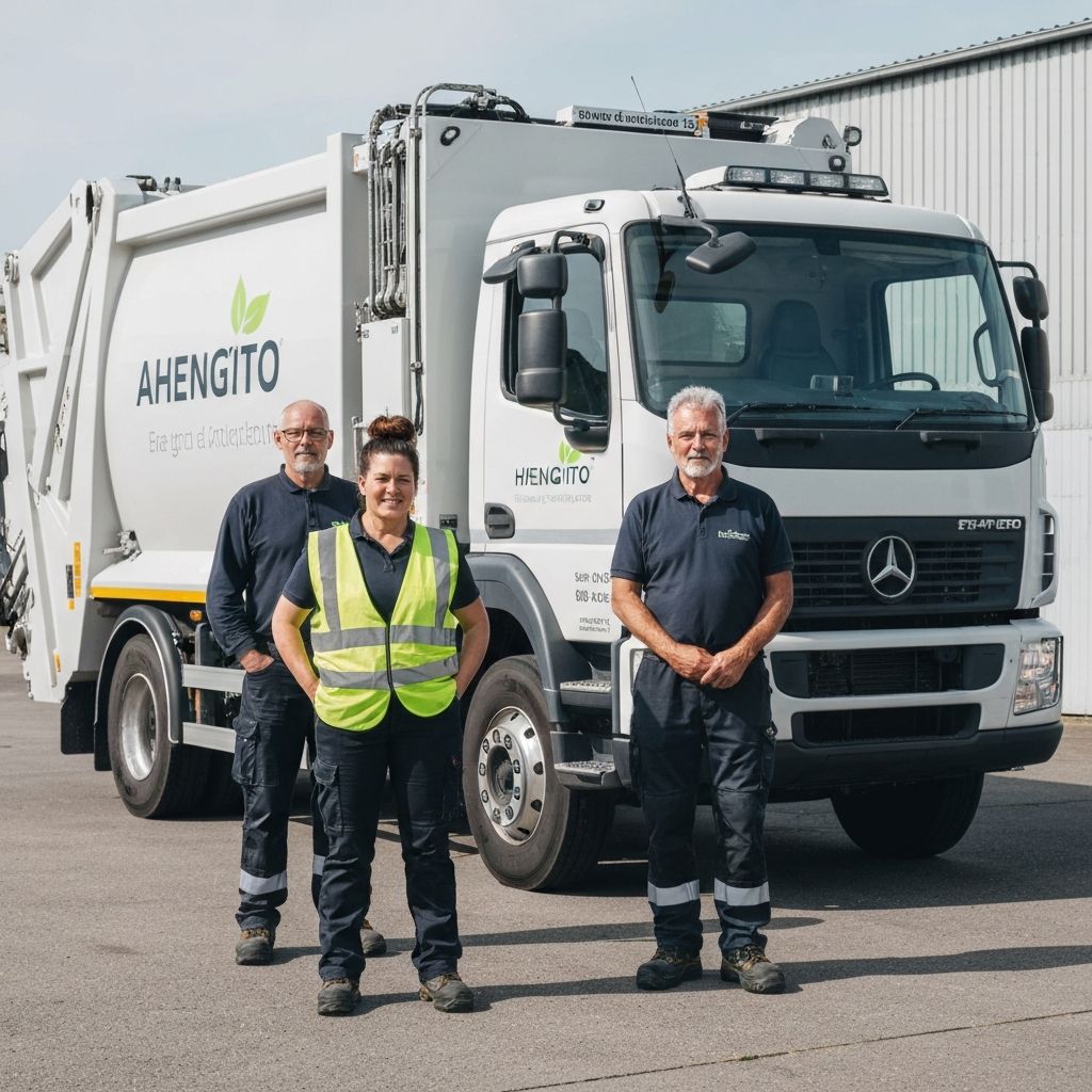 전문 폐기물 처리팀